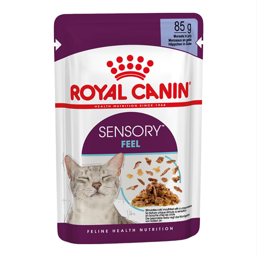 Royal Canin Sensory Feel Morsels in Jelly Cat Food Pouch, 85g