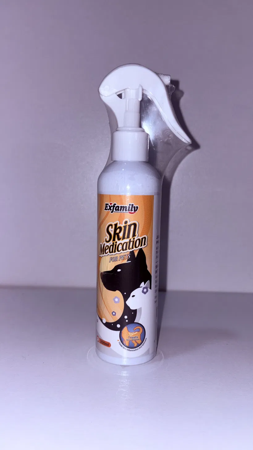 Exfamily Skin Medication Spray for Pets (200ml)