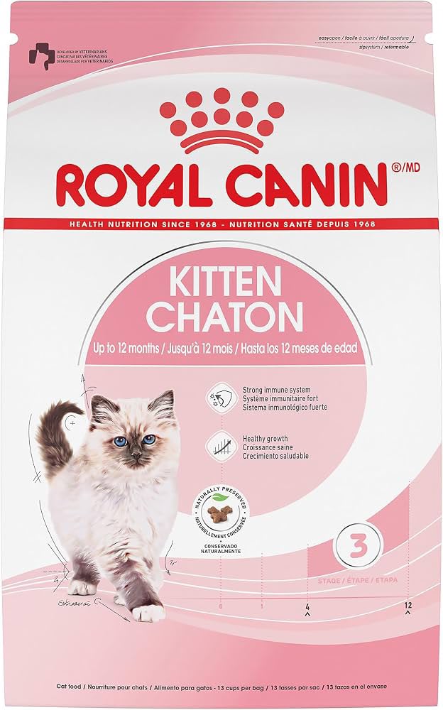 Royal Canin Kitten Dry Cat Food, Up to 12 Months