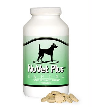 NuVet Plus Canine Wafers for Dogs, 90 Count