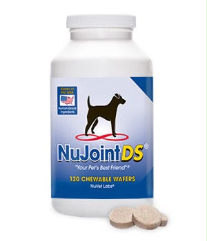 NuVet Labs NuJoint DS Chewable Wafers for Dogs, 120 Count
