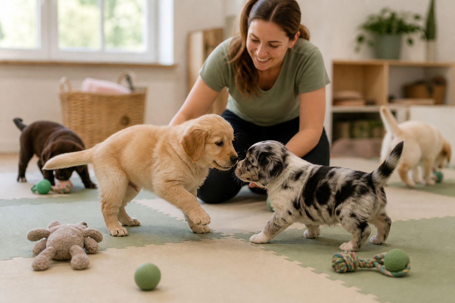 Puppy Socialization &amp; Basics